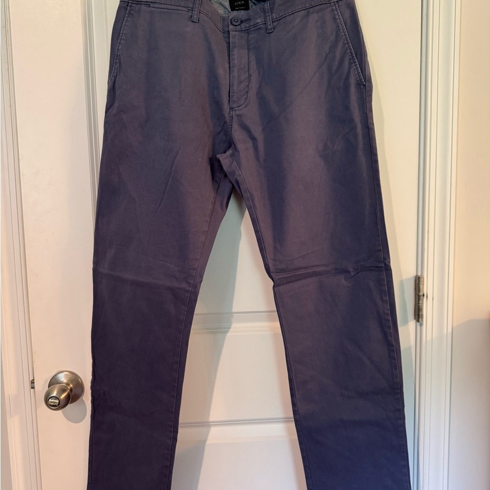 J. Crew blue Chinos Versatile Cotton Blend